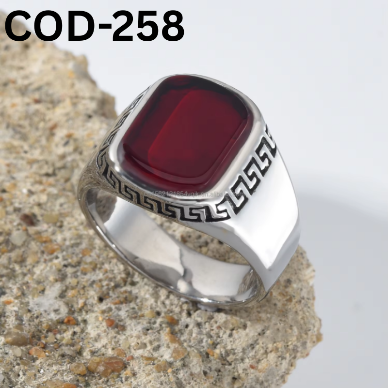 Rubi Stone Finger Ring COD-258
